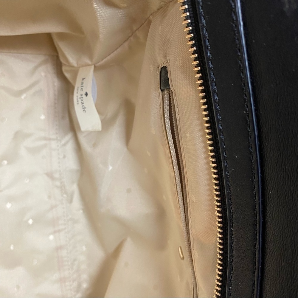 𝅺KATE Spade Emerson Place Hayden Black Satchel Bag - Picture 12 of 13